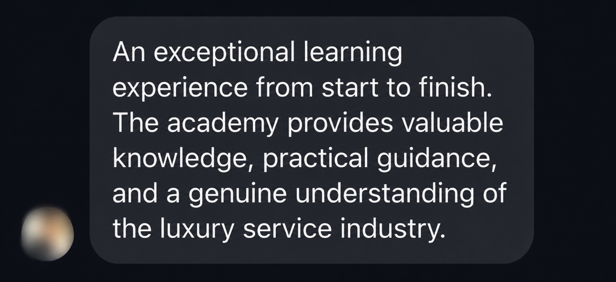 Message from a mentee: an exceptional learning experience from start to finish