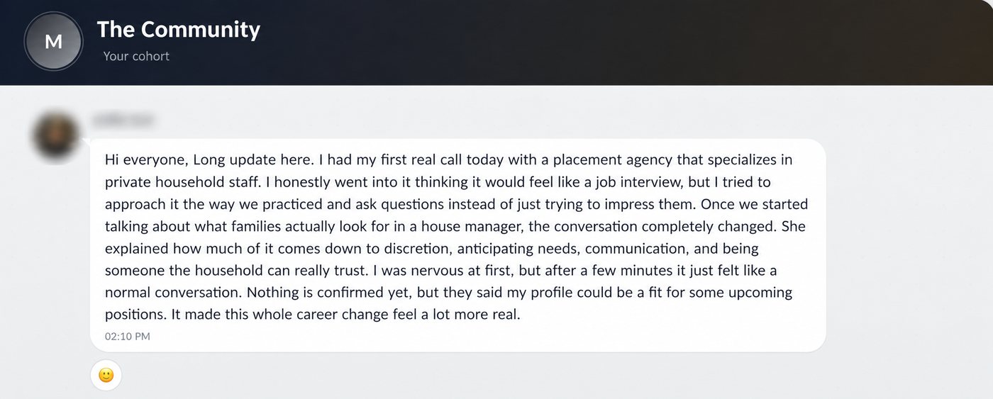 Graduate message